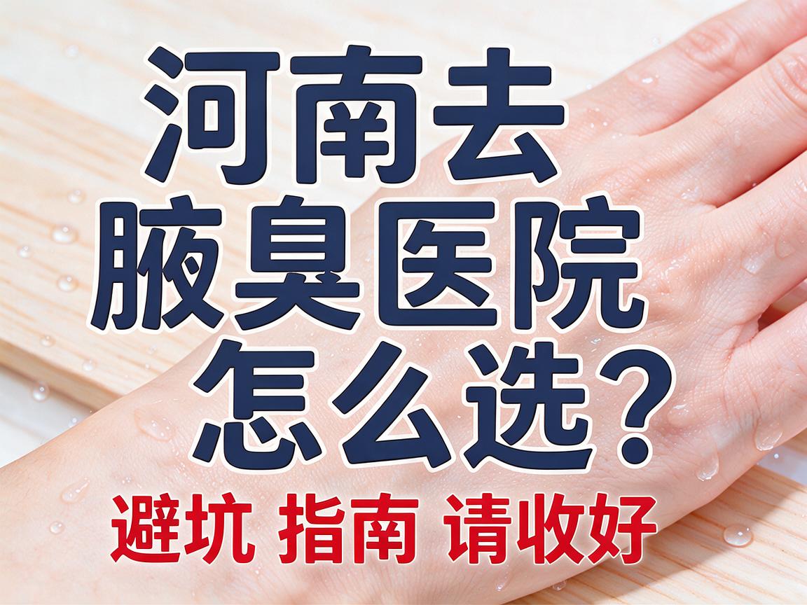 河南去腋臭医院怎么选?河南去腋臭医院这份避坑指南请收好 河南去腋臭医院怎么选?河南去腋臭医院这份避坑指南请收好