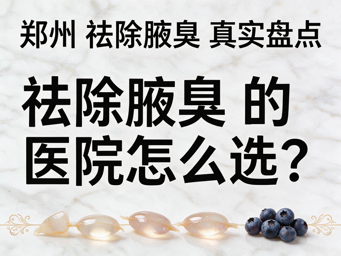 郑州祛除腋臭的医院怎么选?郑州祛除腋臭的医院真实盘点 郑州祛除腋臭的医院怎么选?郑州祛除腋臭的医院真实盘点