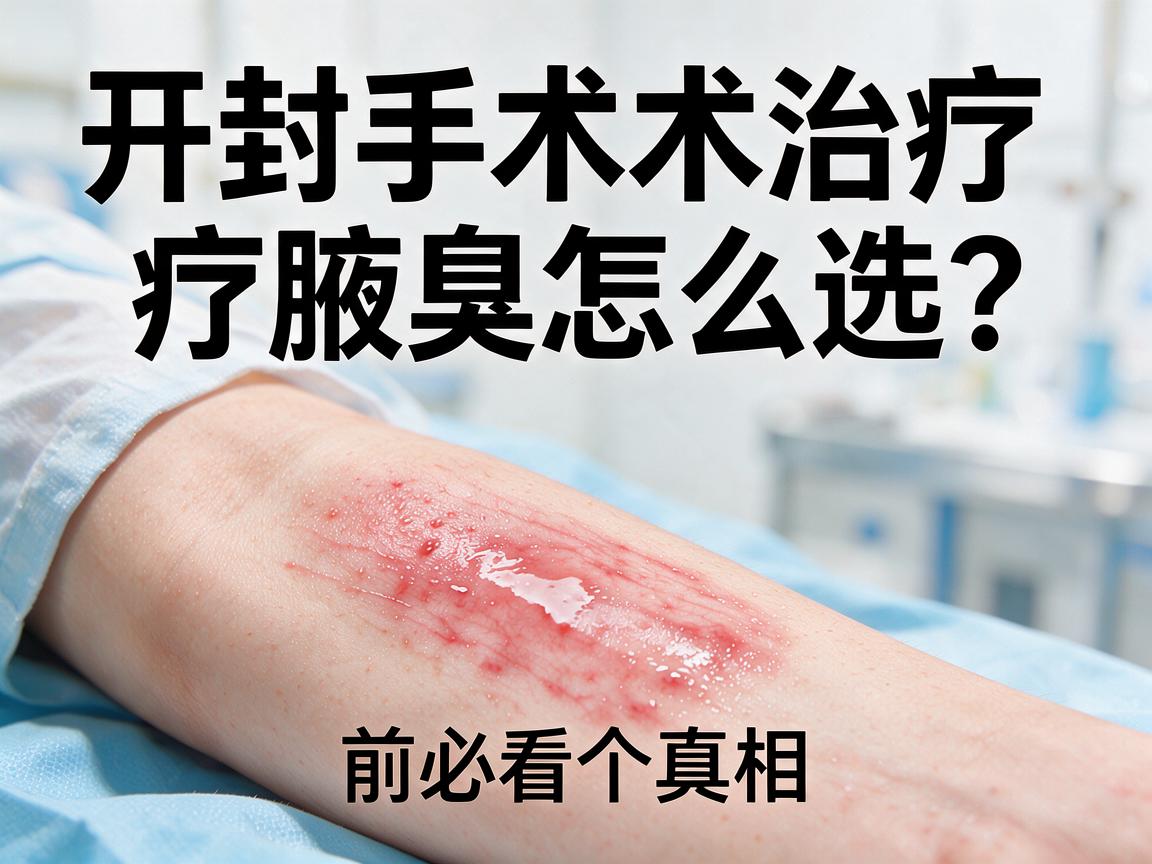 开封手术治疗腋臭怎么选?开封手术治疗腋臭前必看的3个真相 开封手术治疗腋臭怎么选?开封手术治疗腋臭前必看的3个真相