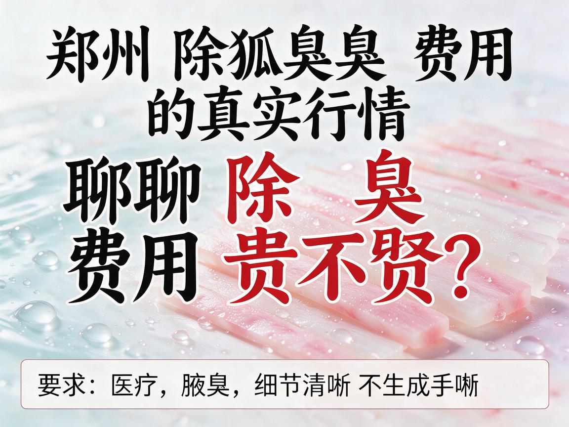 郑州除狐臭费用贵不贵?聊聊郑州除狐臭费用的真实行情 郑州除狐臭费用贵不贵?聊聊郑州除狐臭费用的真实行情