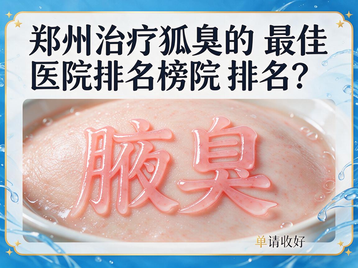 郑州治疗狐臭的最佳医院排名?这份郑州治疗狐臭的最佳医院排名榜单请收好 郑州治疗狐臭的最佳医院排名?这份郑州治疗狐臭的最佳医院排名榜单请收好