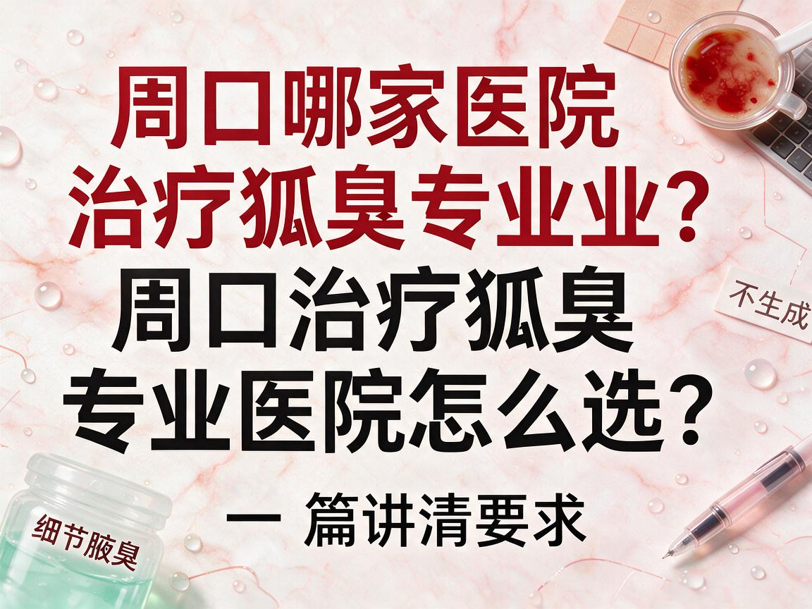 周口哪家医院治疗狐臭专业?周口治疗狐臭专业医院怎么选?一篇讲清 周口哪家医院治疗狐臭专业?周口治疗狐臭专业医院怎么选?一篇讲清