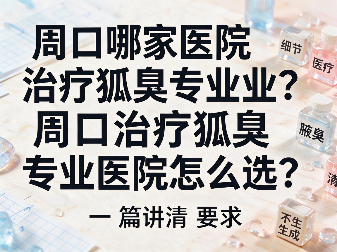 周口哪家医院治疗狐臭专业?周口治疗狐臭专业医院怎么选?一篇讲清 周口哪家医院治疗狐臭专业?周口治疗狐臭专业医院怎么选?一篇讲清