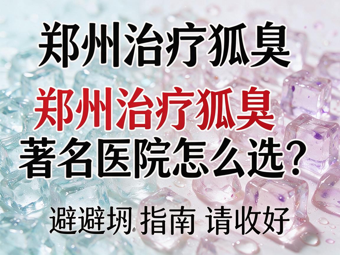 郑州治疗狐臭著名医院盘点，郑州治疗狐臭著名医院怎么选？这份避坑指南请收好
