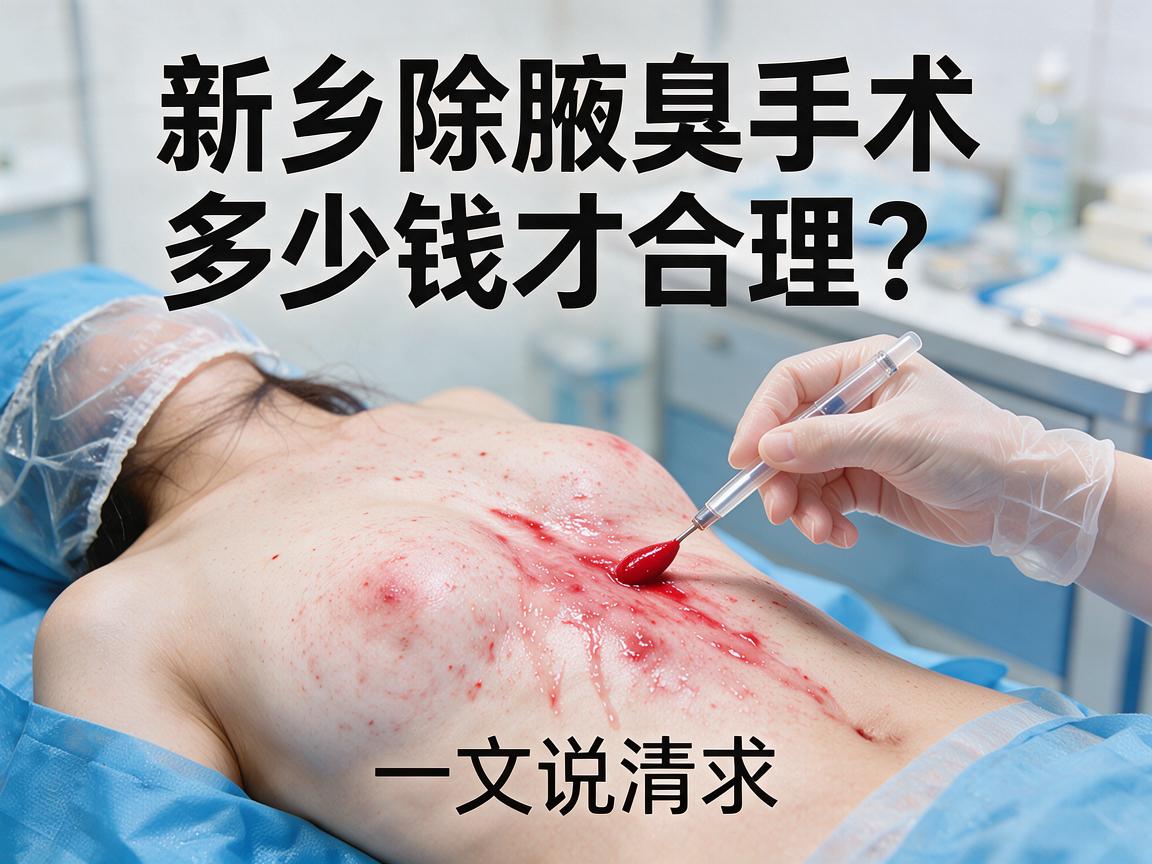 新乡除腋臭手术多少钱?新乡除腋臭手术多少钱才合理?一文说清 新乡除腋臭手术多少钱?新乡除腋臭手术多少钱才合理?一文说清