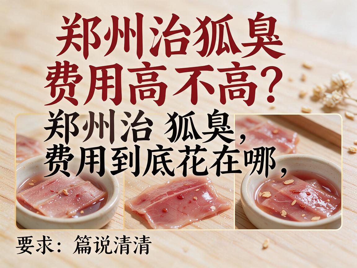 郑州治狐臭费用高不高？郑州治狐臭费用到底花在哪，一篇说清