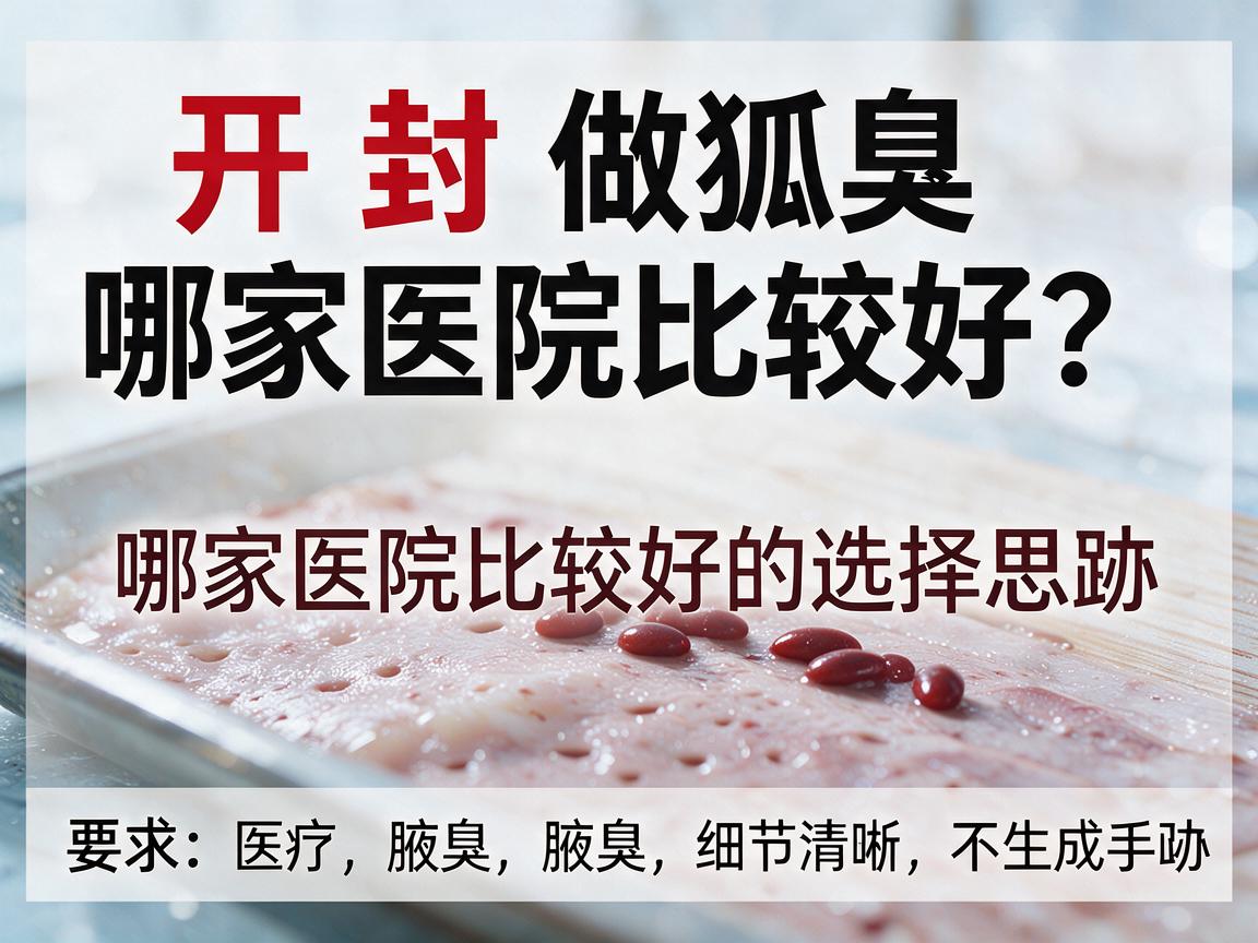开封做狐臭哪家医院比较好?聊聊开封做狐臭哪家医院比较好的选择思路 开封做狐臭哪家医院比较好?聊聊开封做狐臭哪家医院比较好的选择思路