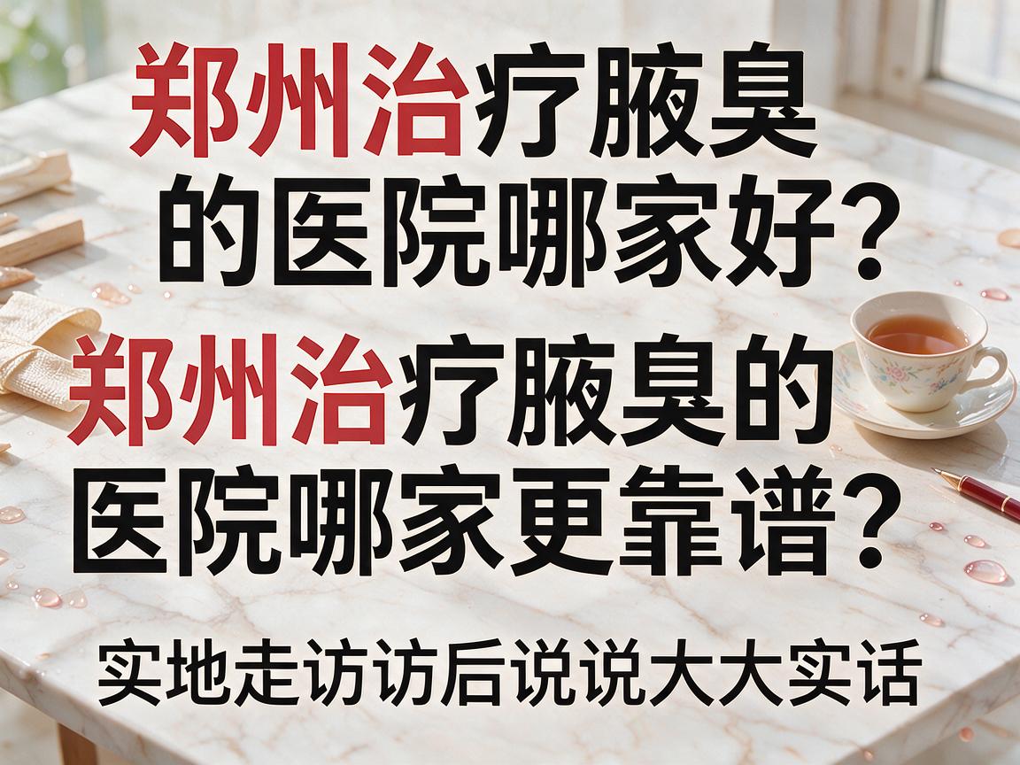 郑州治疗腋臭的医院哪家好？郑州治疗腋臭的医院哪家更靠谱？实地走访后说说大实话