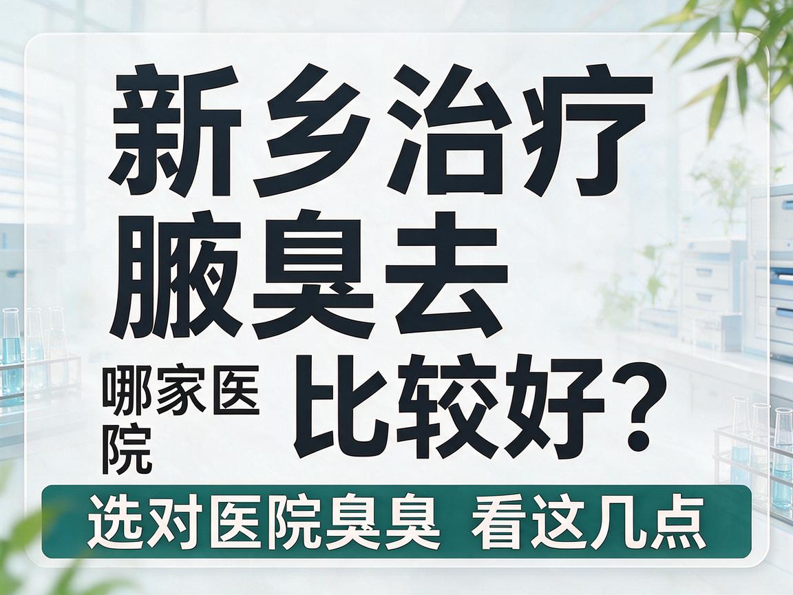 新乡治疗腋臭去哪家医院比较好?新乡治疗腋臭选对医院看这几点 新乡治疗腋臭去哪家医院比较好?新乡治疗腋臭选对医院看这几点